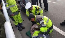 爆料撞摩托车妇女视频,网友热议安全出行