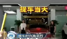 爆料渣女买车视频播放,引发网友热议